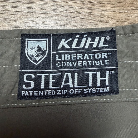 Kuhl Pants Men 40x30 Green Liberator Convertible Stealth Cargo Utility Outdoor - Picture 6 of 11